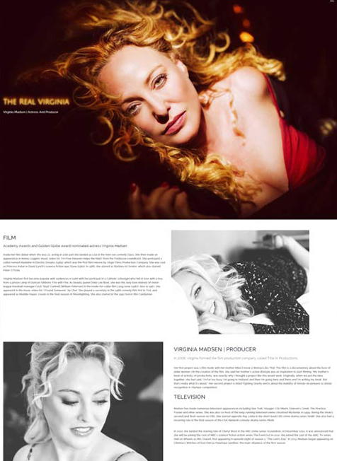 Web Sites For The Entertainment Industry